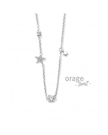 Collier Argent - Orage - Collection TeenZ