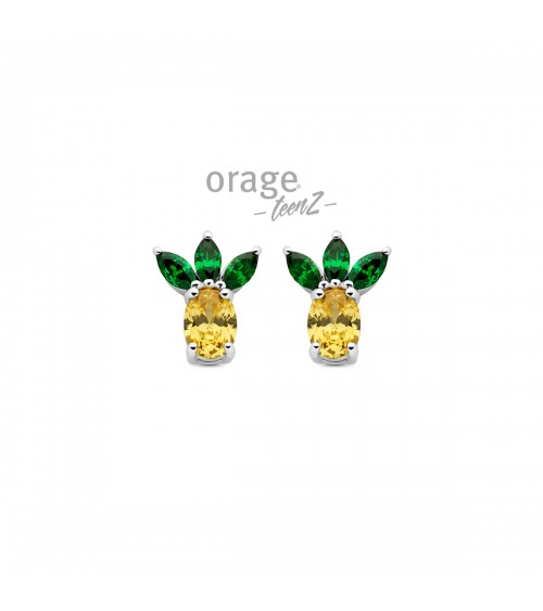 Boucles d'oreilles Argent - Orage - Collection TeenZ