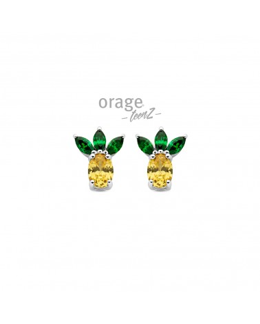 Boucles d'oreilles Argent - Orage - Collection TeenZ