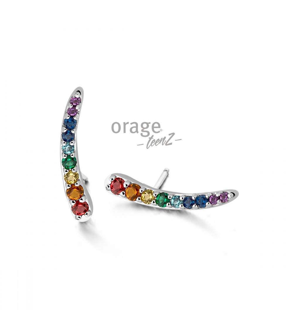 Boucles d'oreilles Argent - Orage - Collection TeenZ