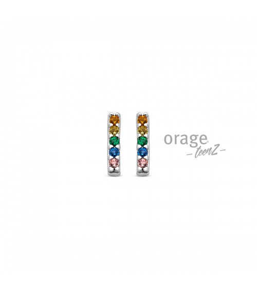 Boucles d'oreilles Argent - Orage - Collection TeenZ