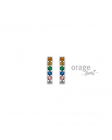 Boucles d'oreilles Argent - Orage - Collection TeenZ