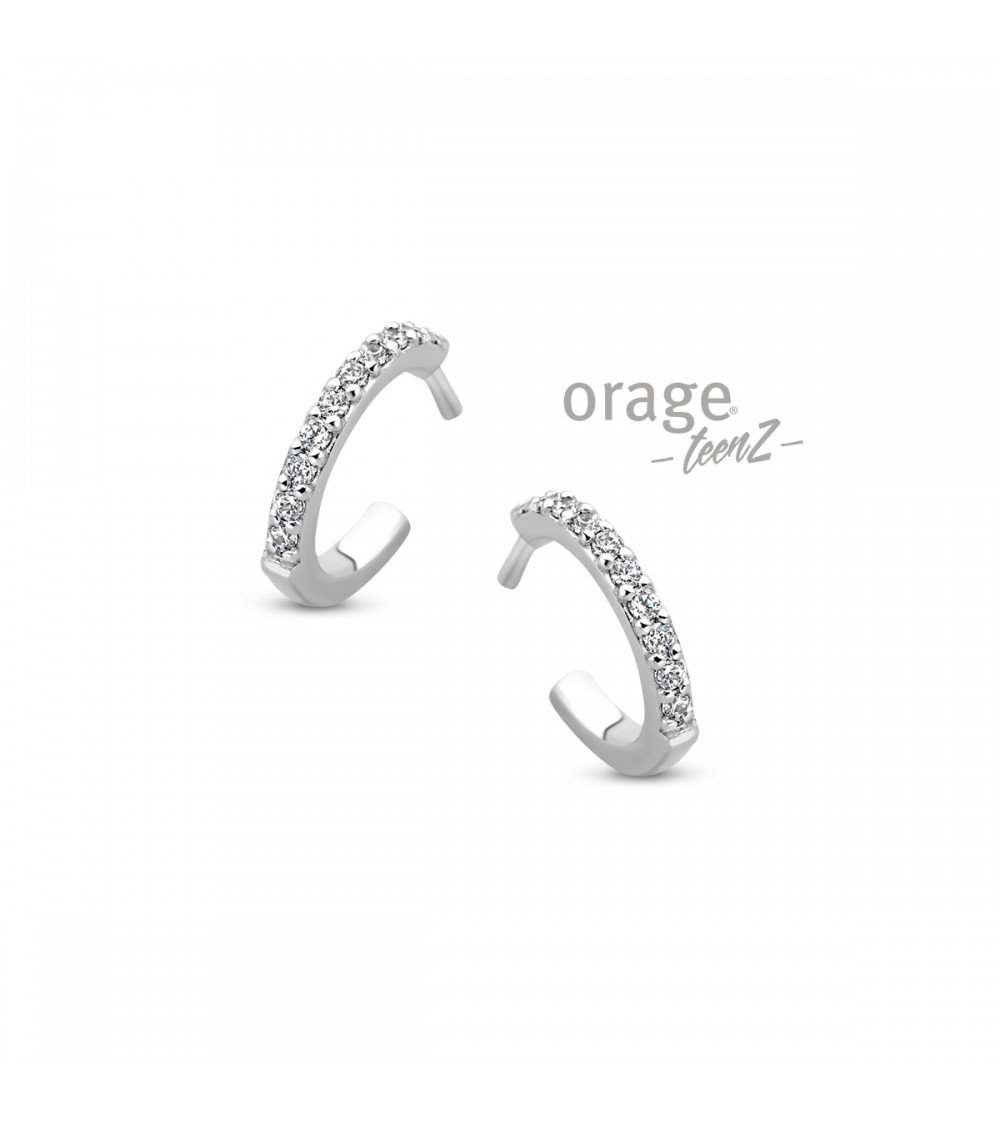 Boucles d'oreilles Argent - Orage - Collection TeenZ