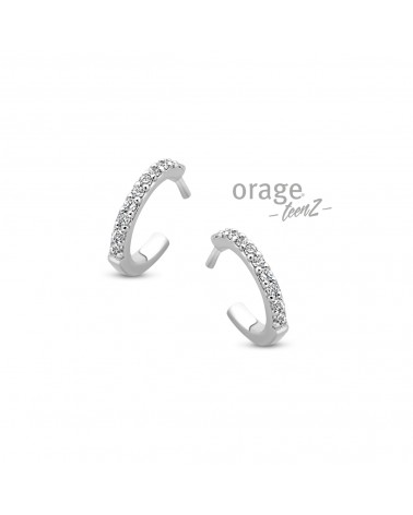 Boucles d'oreilles Argent - Orage - Collection TeenZ