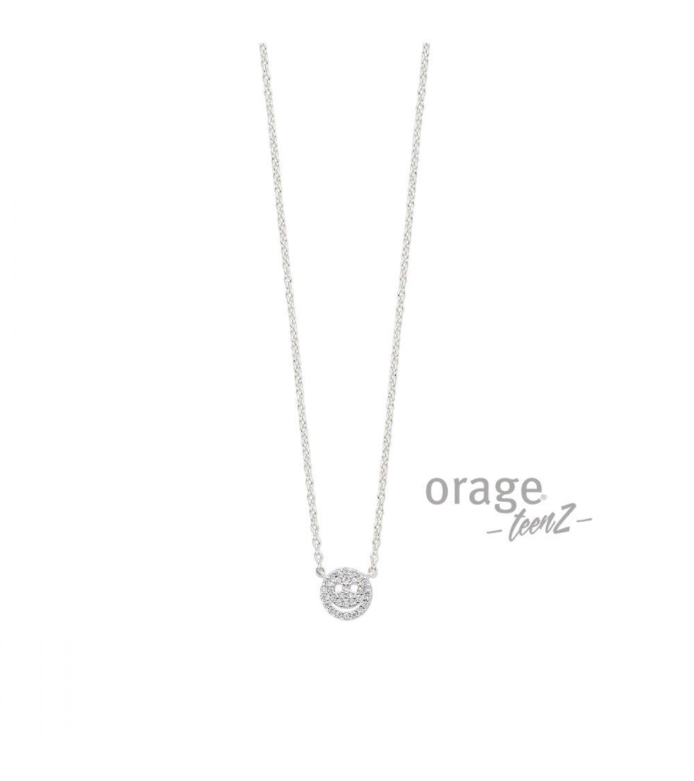 Collier Argent - Orage - Collection TeenZ