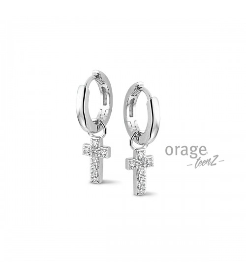 Boucles d'oreilles Argent - Orage - Collection TeenZ