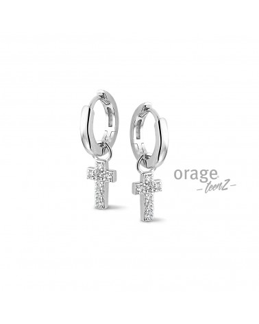 Boucles d'oreilles Argent - Orage - Collection TeenZ