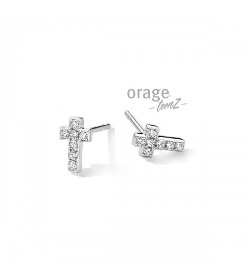 Boucles d'oreilles Argent - Orage - Collection TeenZ