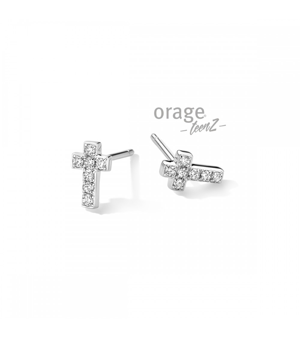 Boucles d'oreilles Argent - Orage - Collection TeenZ