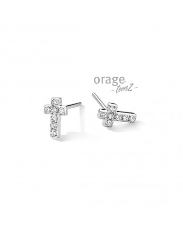 Boucles d'oreilles Argent - Orage - Collection TeenZ