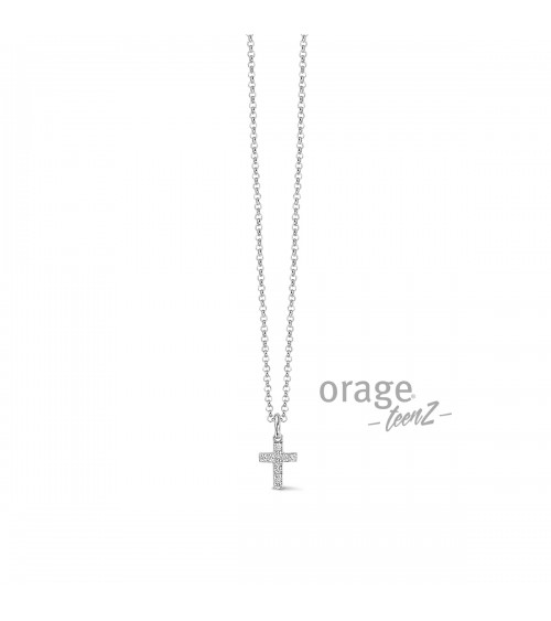 Collier Argent - Orage - Collection TeenZ