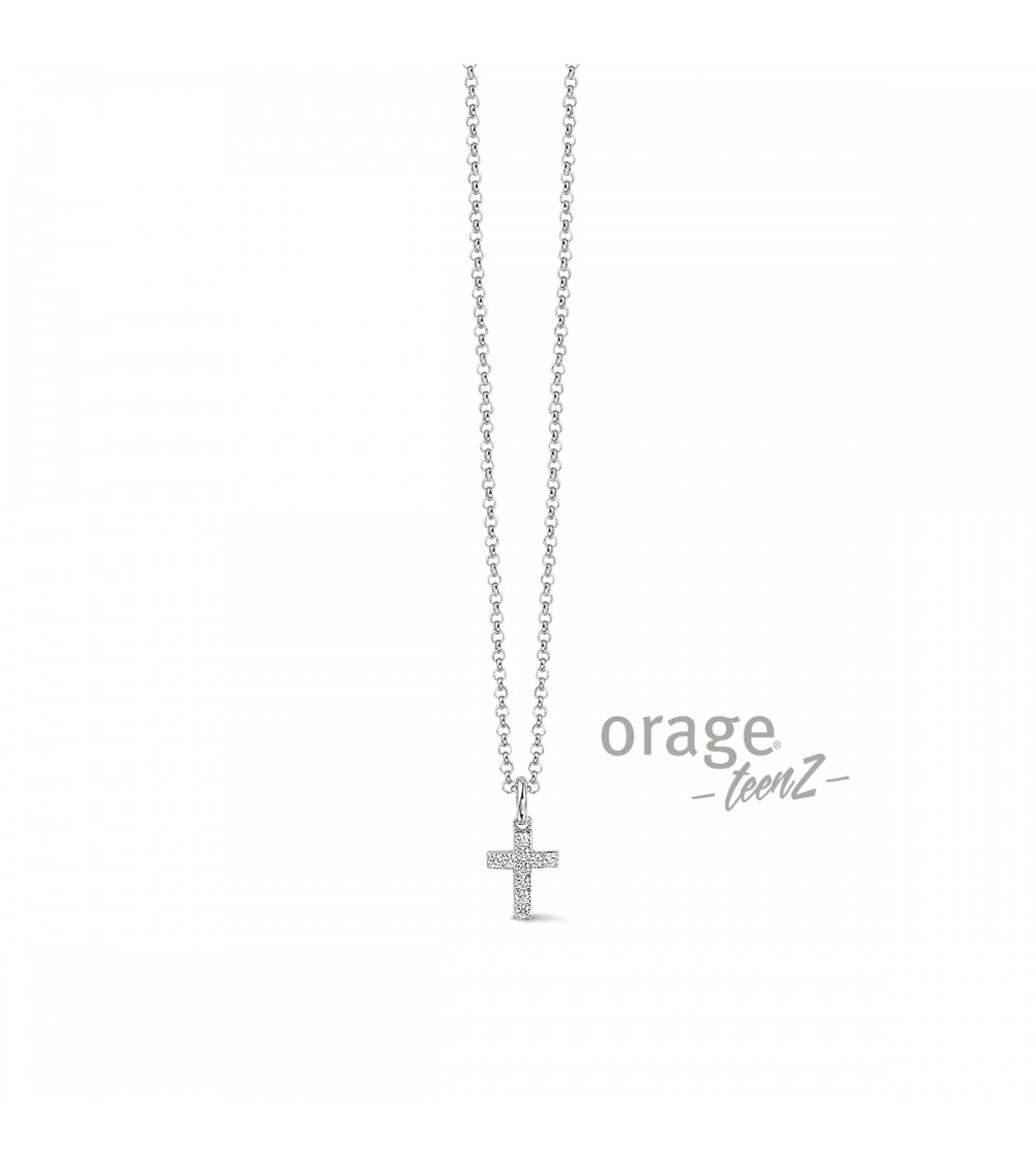 Collier Argent - Orage - Collection TeenZ
