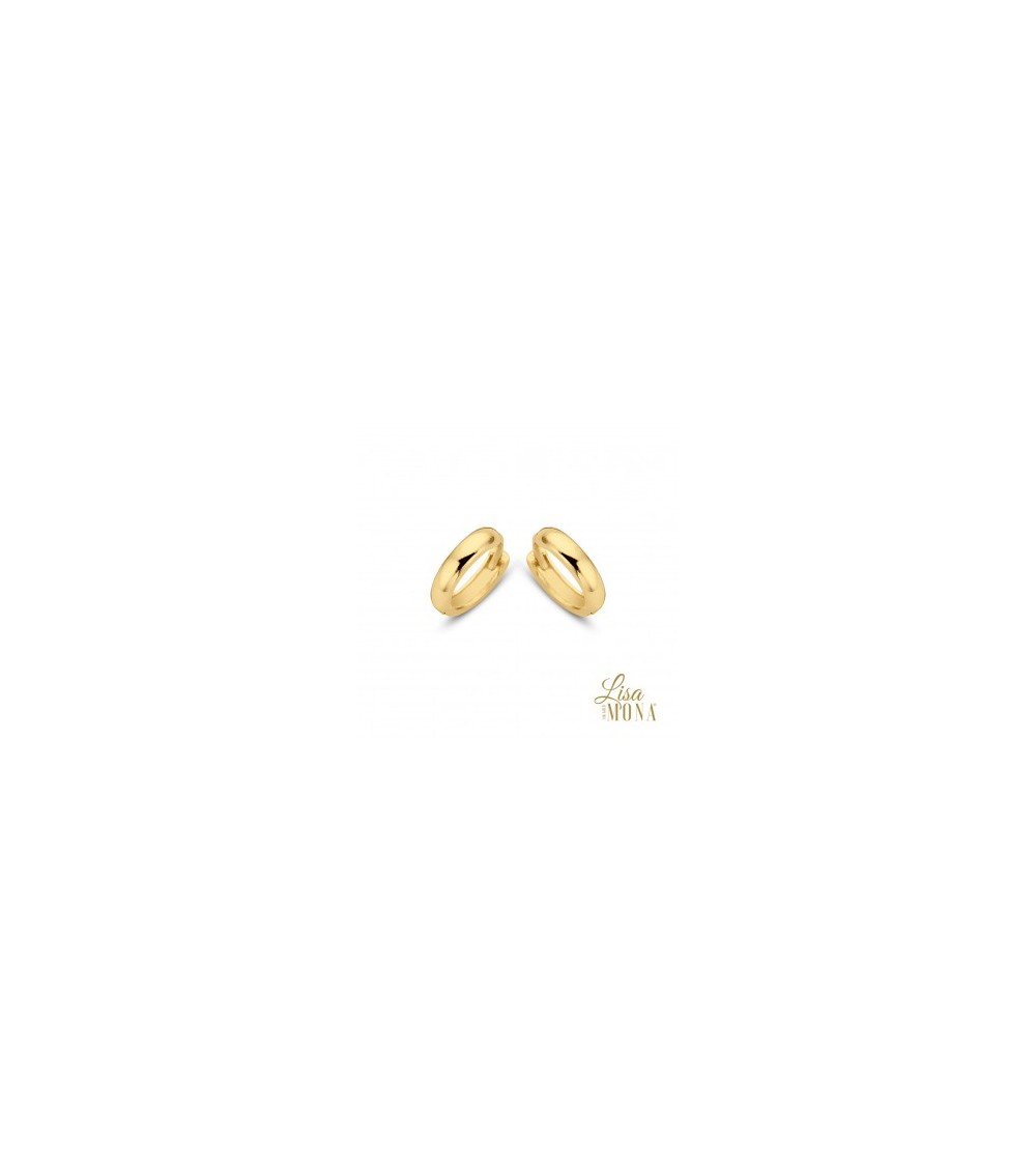 Boucles d'oreilles or jaune 14 carats - Lisa Mona