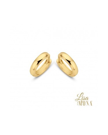 Boucles d'oreilles or jaune 14 carats - Lisa Mona