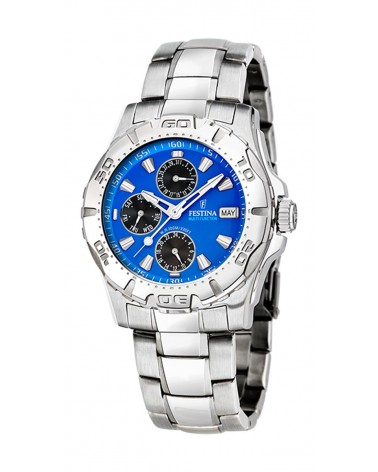 Montre Festina - Acier - Multifonctions - Collection hommes